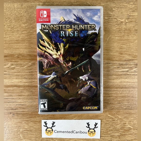 Monster Hunter Rise Nintendo Switch Game NEW SEALED